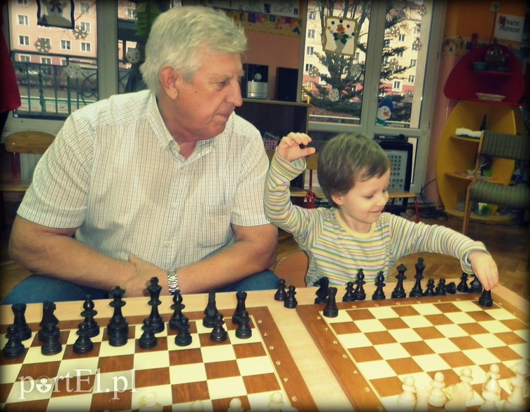 Elbląg, Turniej Szachowy dla Dzieci i Dziadków w Przedszolu nr 10