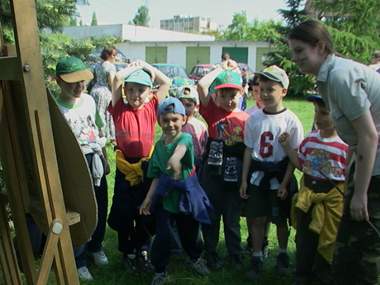 Elbląg, W harcerskim festynie udział wzięła ponad setka dzieci