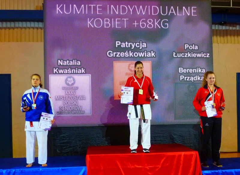 Elbląg, Patrycja Grześkowiak ze złotym medalem