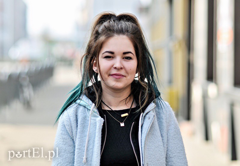 Elbląg, Wiktoria Włochowicz odbywała w portEl.pl dwutygodniowe praktyki dziennikarskie