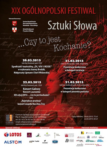 O miłości może mówić każdy O miłości może mówić każdy