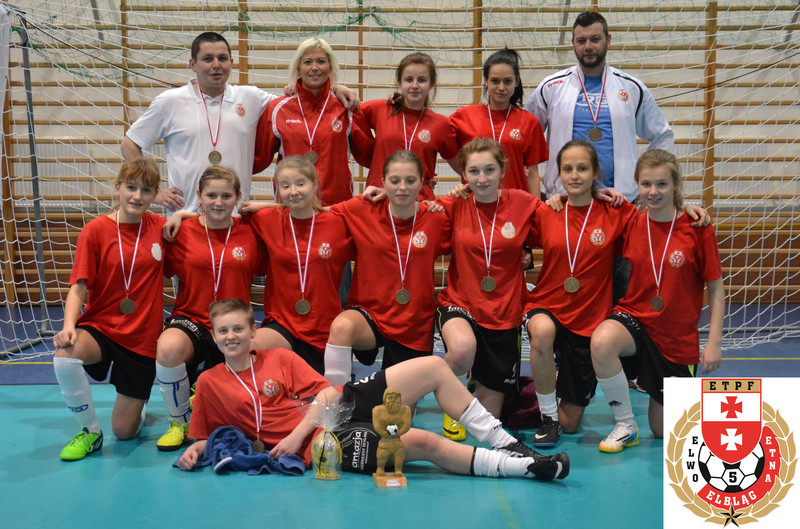 Elbląg, 3. miejsce w Kaszub Cup 2015 młodych piłkarek Elwo Etna