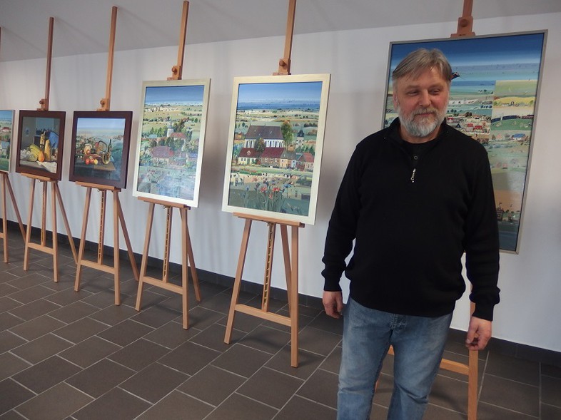 Elbląg, Malarstwo i rysunki Benedykta Kroplewskiego