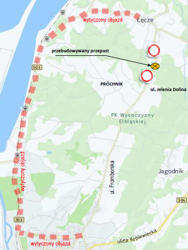 Elbląg, Rusza przebudowa przepustu na Fromborskiej Elbląg, Rusza przebudowa przepustu na Fromborskiej