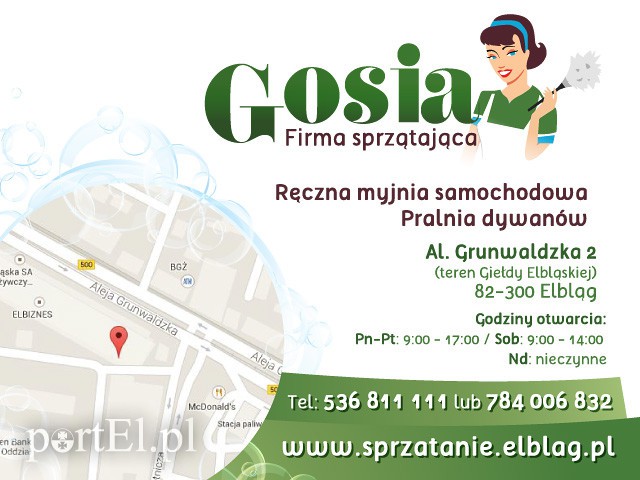 Elbląg, Twoje auto w dobrych rękach