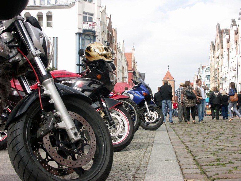 Elbląg, Uwaga! Motocykliści na drogach Elbląg, Uwaga! Motocykliści na drogach