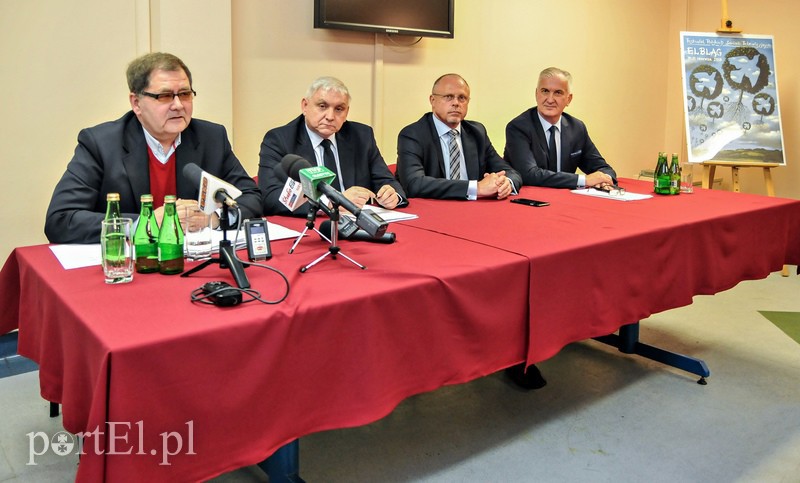 Elbląg, Od lewej: Bogumił Osiński, Bogusław Piwowar, Jacek Protas, Antoni Czyżyk