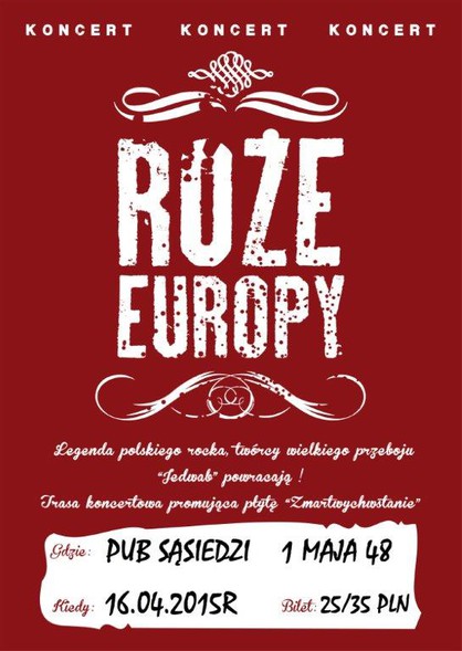 Elbląg, Róże Europy i kabaret K2 u Sąsiadów Elbląg, Róże Europy i kabaret K2 u Sąsiadów