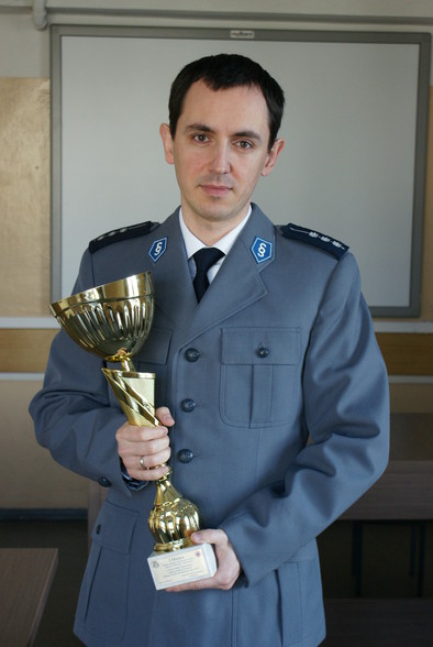 Elbląg, 1. miejsce zajął st. asp. Tomasz Klucznik z Komendy Miejskiej Policji w Elblągu,