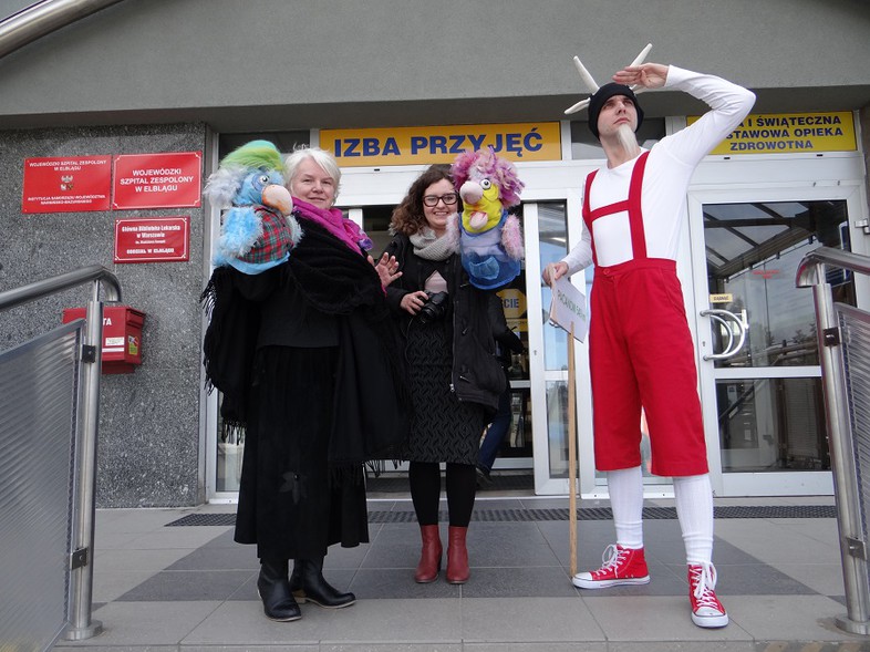 Elbląg, Dotknij teatru... w szpitalu Elbląg, Dotknij teatru... w szpitalu