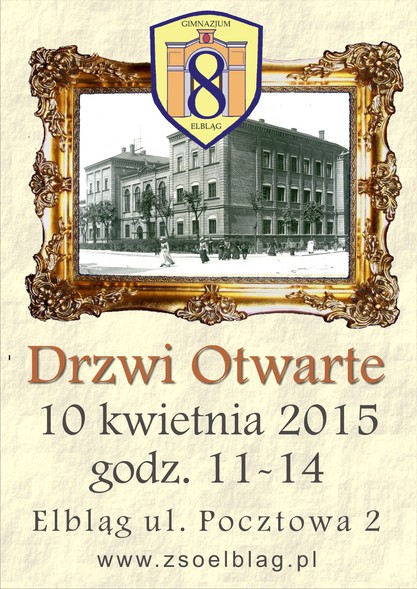 Elbląg, Drzwi otwarte w Gimnazjum Nr 8 Elbląg, Drzwi otwarte w Gimnazjum Nr 8