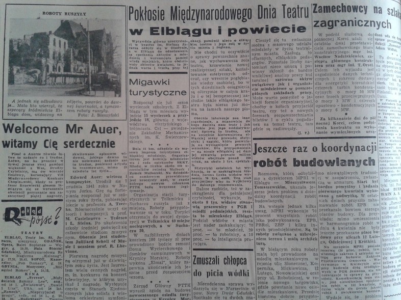 Elbląg, Roboty ruszyły Elbląg, Roboty ruszyły