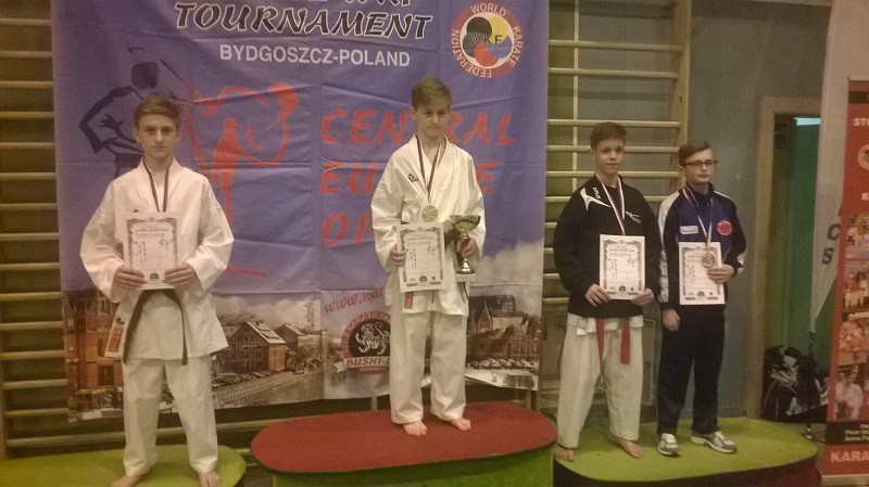Elbląg, Elblążanie medalistami turnieju CEO 2015 w karate WKF
