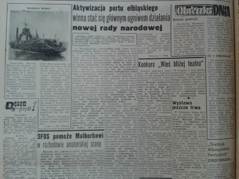 Elbląg, Co z makulaturą? Elbląg, Co z makulaturą?