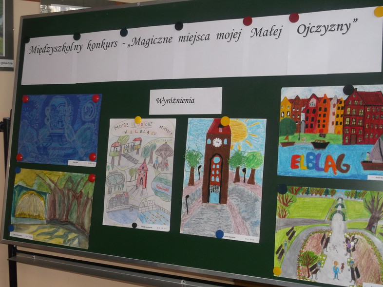 Elbląg, Magiczne miejsca mojej Małej Ojczyzny w SP 4 Elbląg, Magiczne miejsca mojej Małej Ojczyzny w SP 4