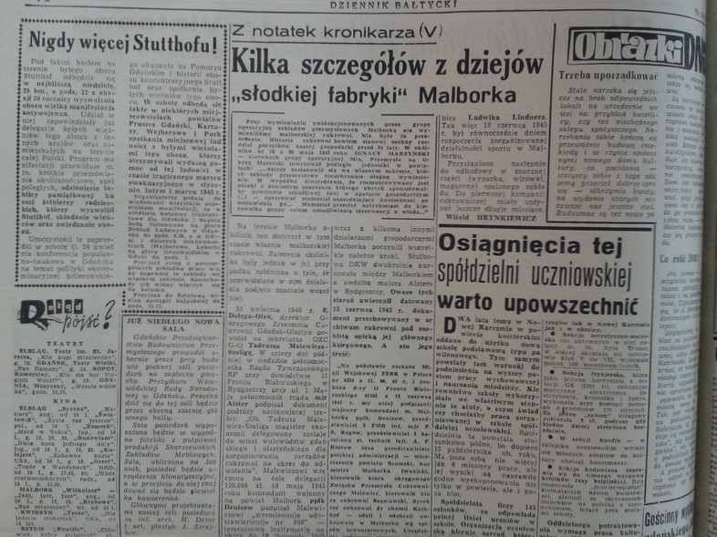 Elbląg, Nigdy więcej Stutthofu!