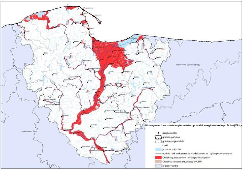 Elbląg, 450 mln zł na zarządzanie powodzią na Żuławach i nad Zalewem