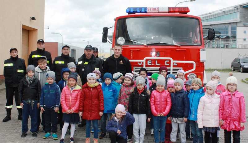 Elbląg, Dzieci dowiedziały się, że pierwsze ekipy strażaków powstały właśnie w Austrii,