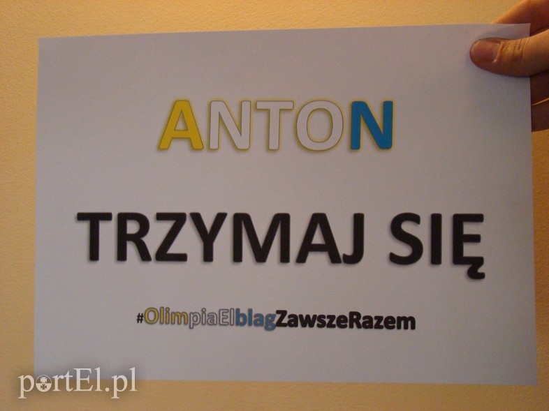 Elbląg, Kibice Olimpii wspierają Antona Elbląg, Kibice Olimpii wspierają Antona
