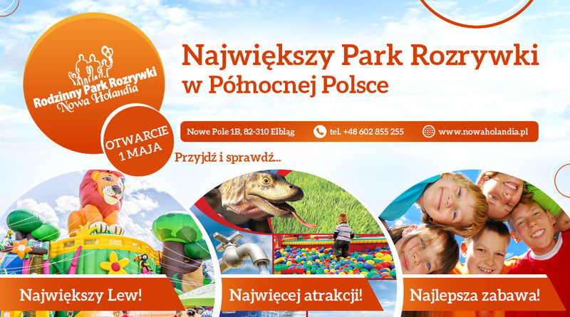 Nowe atrakcje w Nowej Holandii