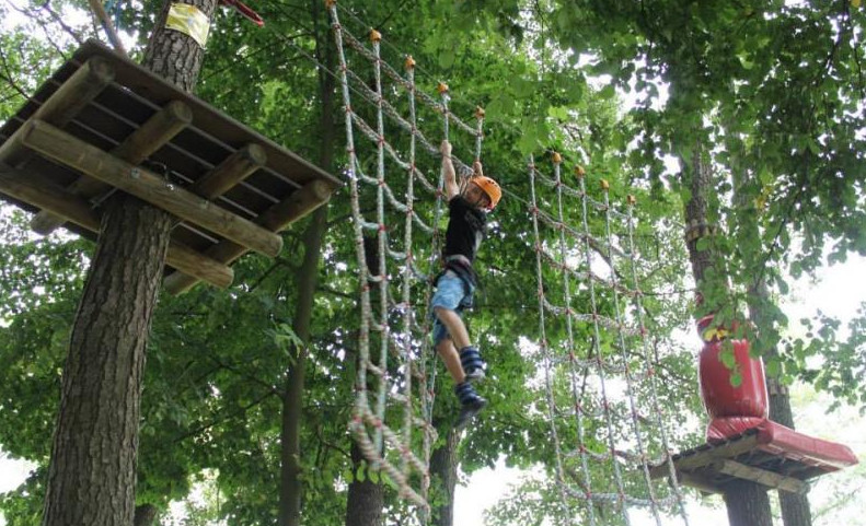 Park linowy za pół ceny