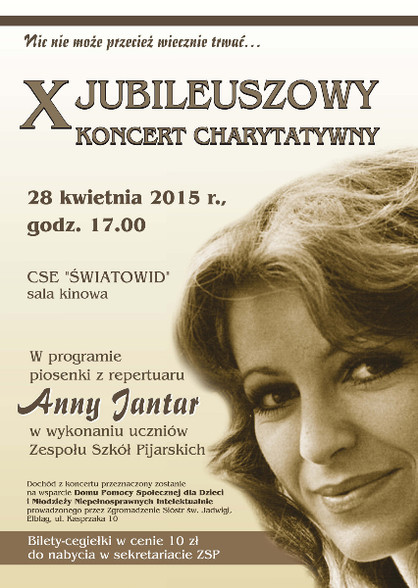 Elbląg, Pijarzy zapraszają na koncert charytatywny