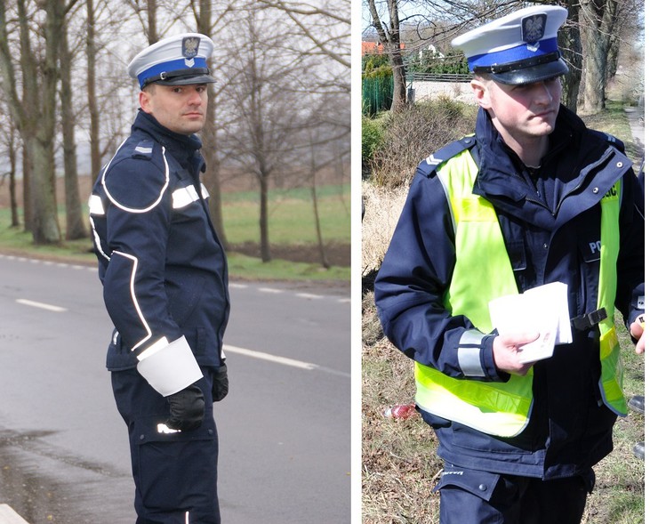 Elbląg, mł.asp. Maciej Suchecki oraz st.sierż. Paweł Sołoducha, Elbląg, mł.asp. Maciej Suchecki oraz st.sierż. Paweł Sołoducha,