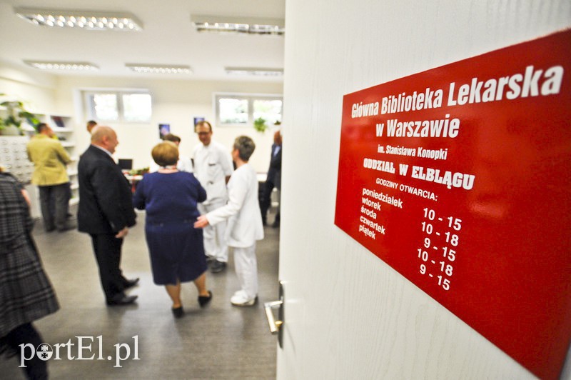 Elbląg, W szpitalu będzie co czytać Elbląg, W szpitalu będzie co czytać