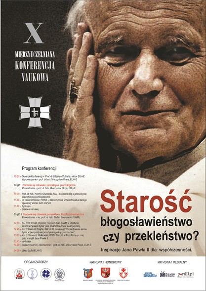 Elbląg, Starość - błogosławieństwo czy przekleństwo? Konferencja Elbląg, Starość - błogosławieństwo czy przekleństwo? Konferencja