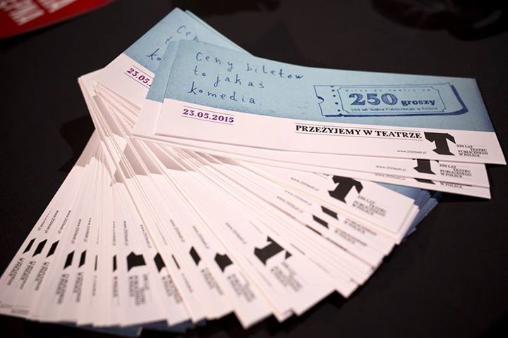Elbląg, Bilet do teatru za 250 groszy! Elbląg, Bilet do teatru za 250 groszy!