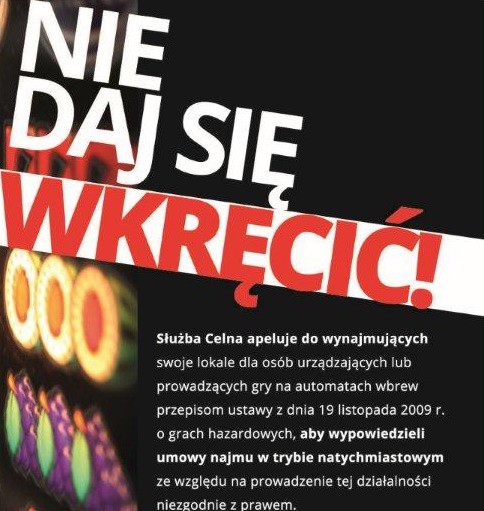 Elbląg, Celnicy przestrzegają: nie wynajmuj lokalu jednorękim bandytom Elbląg, Celnicy przestrzegają: nie wynajmuj lokalu jednorękim bandytom