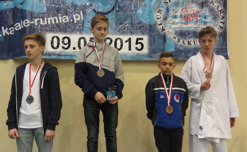 Elbląg, Michał i Mateusz Zamojcin z medalami, Elbląg, Michał i Mateusz Zamojcin z medalami,