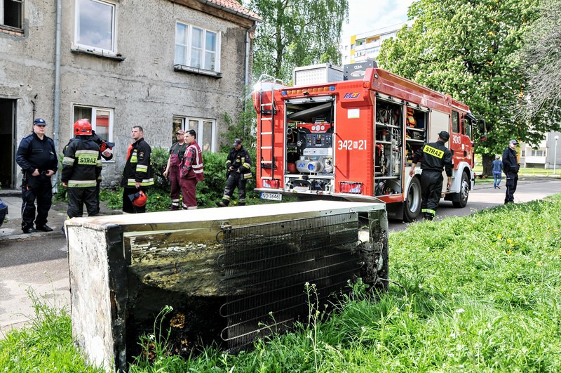 Elbląg, Pożar przy ul. Kasprzaka
