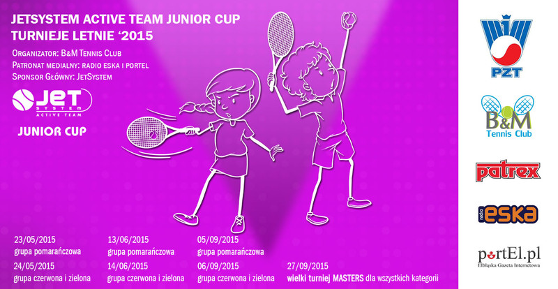 Rusza kolejny turniej JetSystem Active Team Junior Cup (tenis)