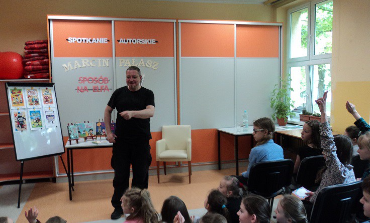 Elbląg, Spotkanie z pisarzem