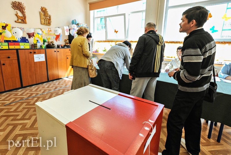 Elbląg, Frekwencja 19,09 proc. według stanu na godz. 12 Elbląg, Frekwencja 19,09 proc. według stanu na godz. 12