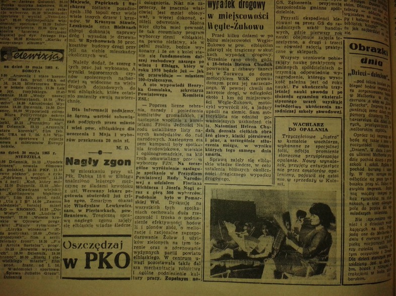 Elbląg, Wachlarz do opalania Elbląg, Wachlarz do opalania