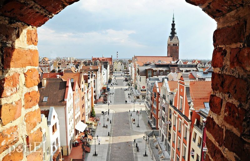 Elbląg, Większość ogródków jest ustawiana co roku na Starym Rynku