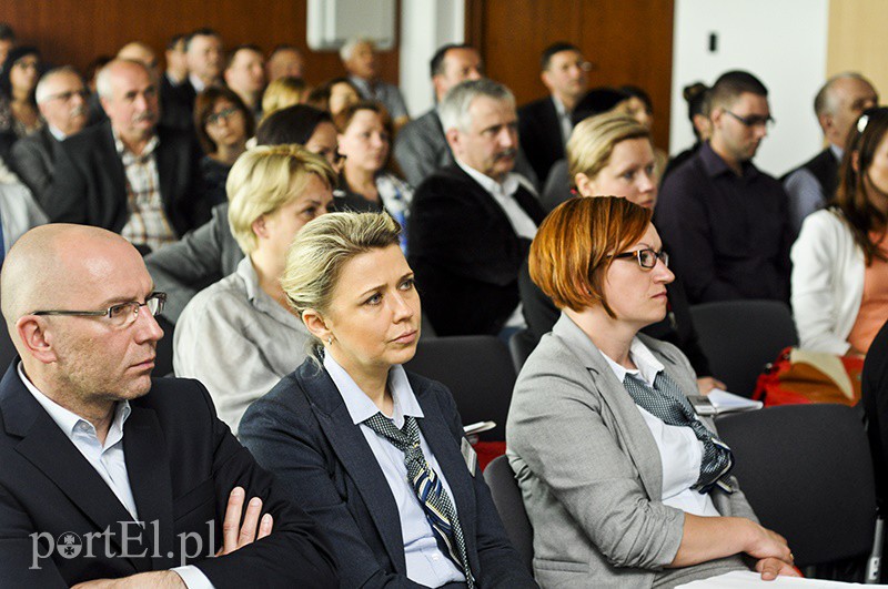 Elbląg, Na spotkanie przybyło kilkudziesięciu przedsiębiorców