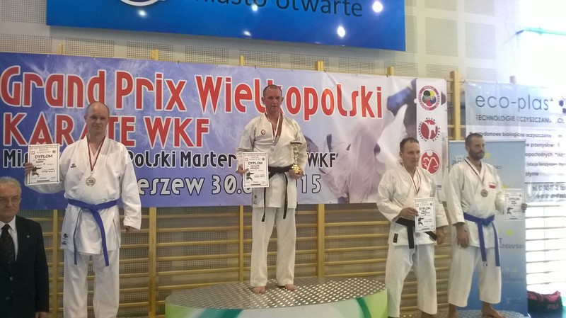 Elbląg, Dwa medale na III Mistrzostwach Polski Masters 2015 w karate WKF