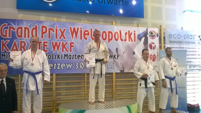 Elbląg, Dwa medale na III Mistrzostwach Polski Masters 2015 w karate WKF Elbląg, Dwa medale na III Mistrzostwach Polski Masters 2015 w karate WKF