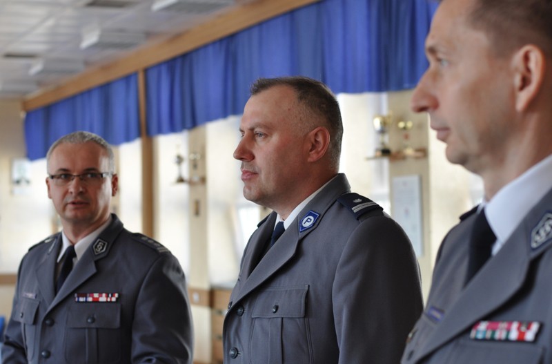 Elbląg, Nowy komendant (w środku) będzie sprawował nadzór nad służbą kryminalną Elbląg, Nowy komendant (w środku) będzie sprawował nadzór nad służbą kryminalną
