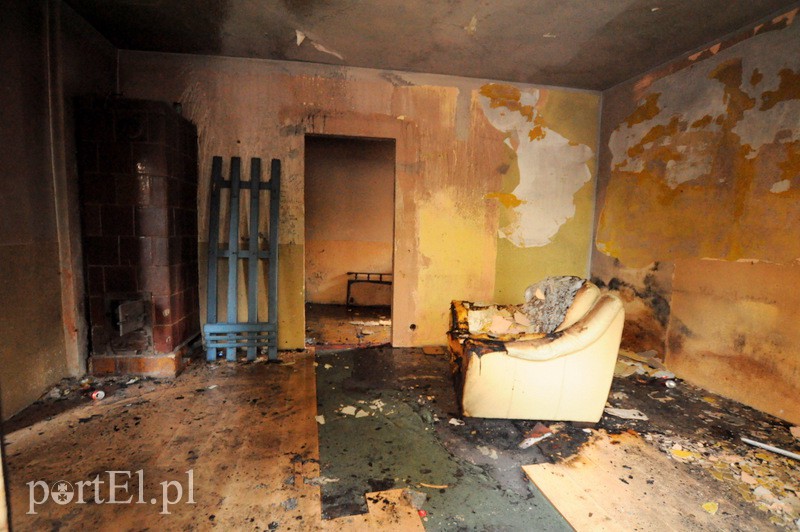 Elbląg, Pożar w budynku przy Kosynierów