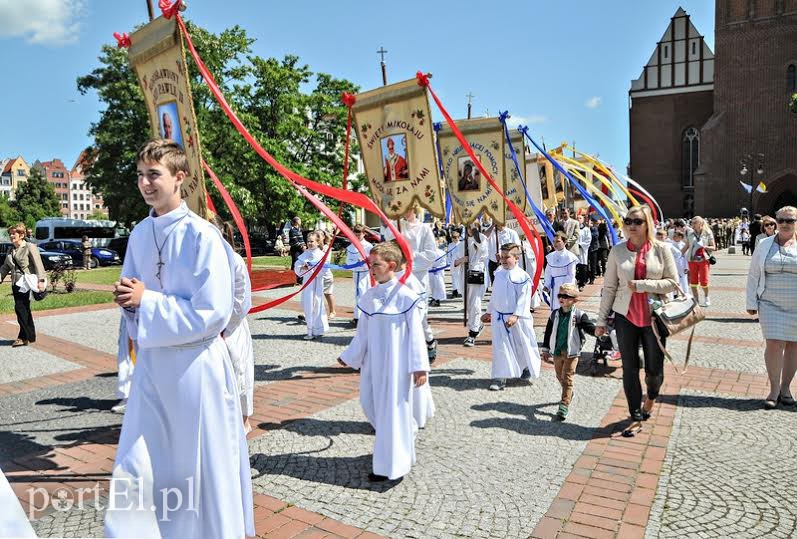 Elbląg, Procesja, która ruszyła z Katedry Elbląg, Procesja, która ruszyła z Katedry