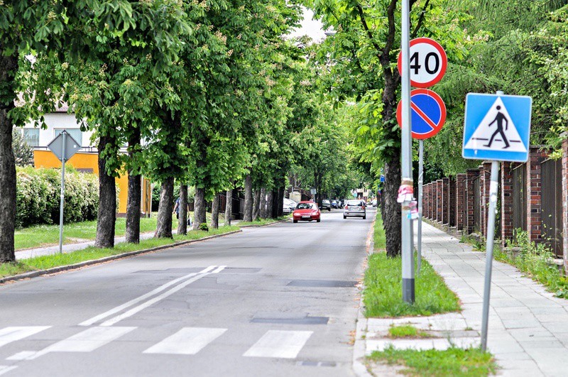 Elbląg, Ulica Komeńskiego