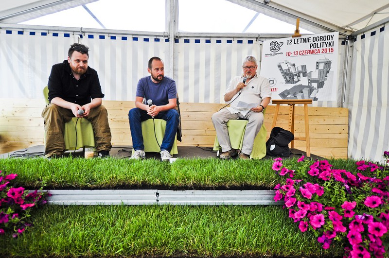 Elbląg, Od lewej: Ziemowit Szczerek, Marcin Kołodziejczyk, Mirosław Pęczak