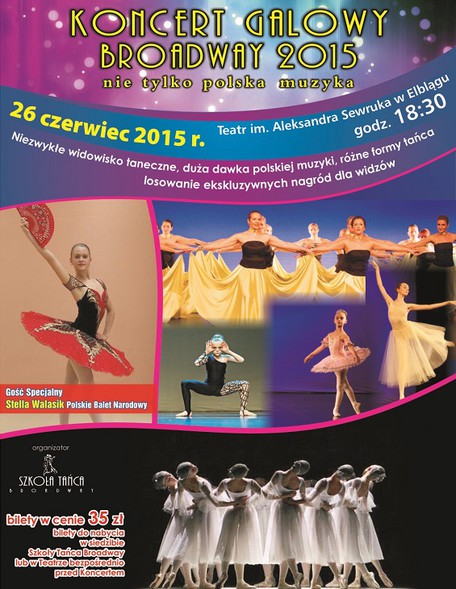 Elbląg, Koncert Galowy Broadway 2015: oni wygrali zaproszenie Elbląg, Koncert Galowy Broadway 2015: oni wygrali zaproszenie