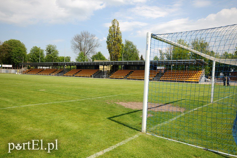 Elbląg, Na stadionie będzie przesunięta murawa i bramki Elbląg, Na stadionie będzie przesunięta murawa i bramki