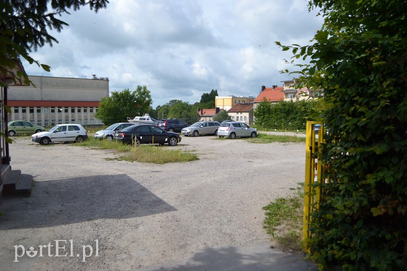 Elbląg, Parking przy ul. Karowej Elbląg, Parking przy ul. Karowej