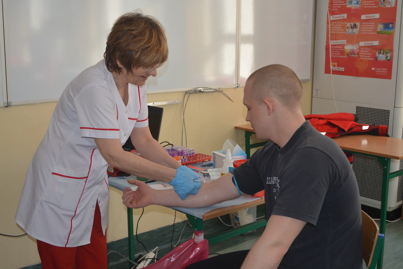 Elbląg, Młodzi krwiodawcy z ZSIŚiU